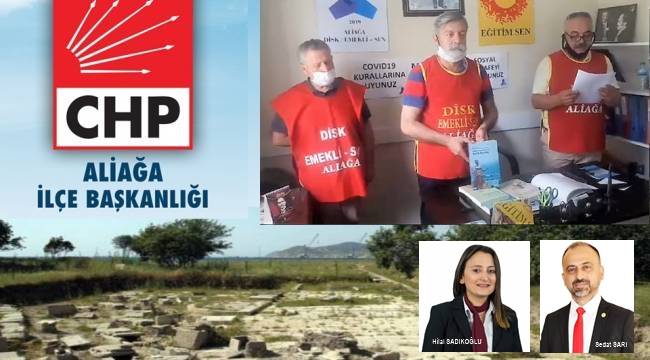 ALİAĞA BELEDİYE MECLİSİ'NİN "NEMPORT" KARARINA TEPKİ GELDİ