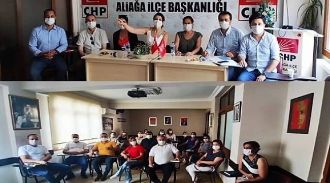 ALİAĞA CHP'DE DİJİTAL ÇAĞA HAZIRLIK TOPLANTISI YAPILDI