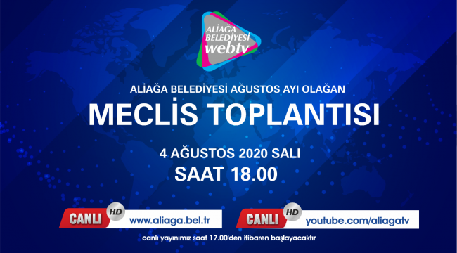 ALİAĞA BELEDİYE MECLİSİ BU AKŞAM TOPLANIYOR