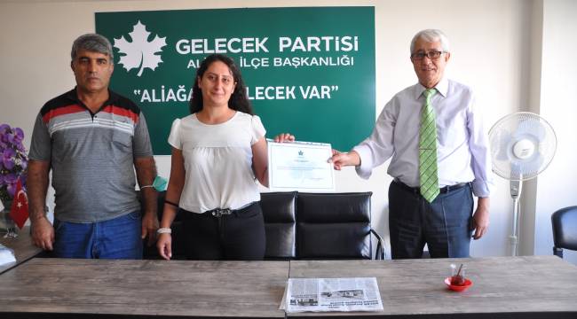 ALİAĞA GELECEK PARTİSİ GENÇLİK KOLLARI BAŞKANI BELLİ OLDU