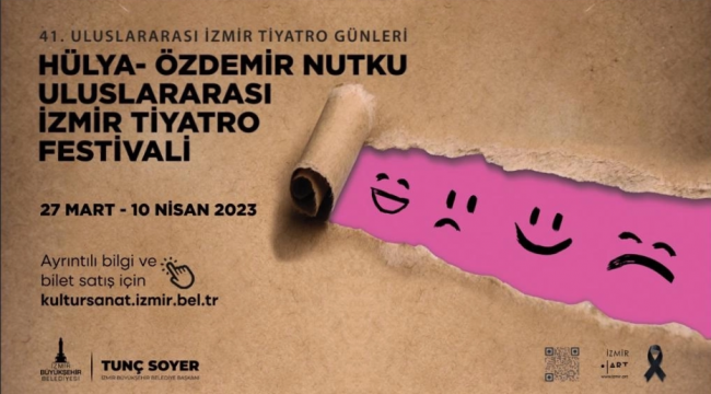 İZMİR TİYATRO FESTİVALİ PAZARTESİ GÜNÜ BAŞLAYACAK