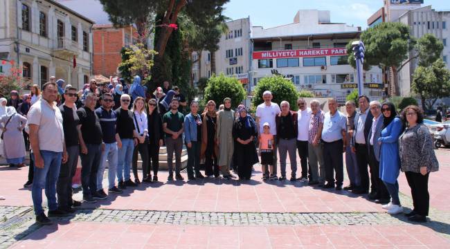 ALİAĞA'DA HACI ADAYLARI DUALARLA UĞURLANDI