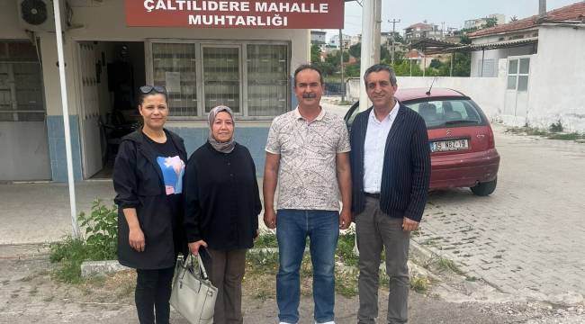 MHP'DEN MUHTARLARA TEBRİK ZİYARETİ