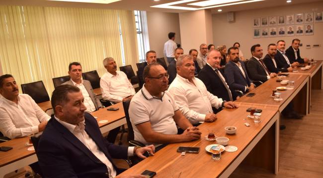 ALİAĞA, BERGAMA VE MENEMEN TİCARET ODALARI İSTİŞARE TOPLANTISINDA BİR ARAYA GELDİ