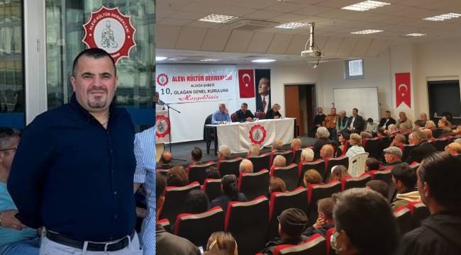 ALİAĞA ALEVİ KÜLTÜR DERNEĞİ'NİN YENİ BAŞKANI ÇİÇEKDAL OLDU