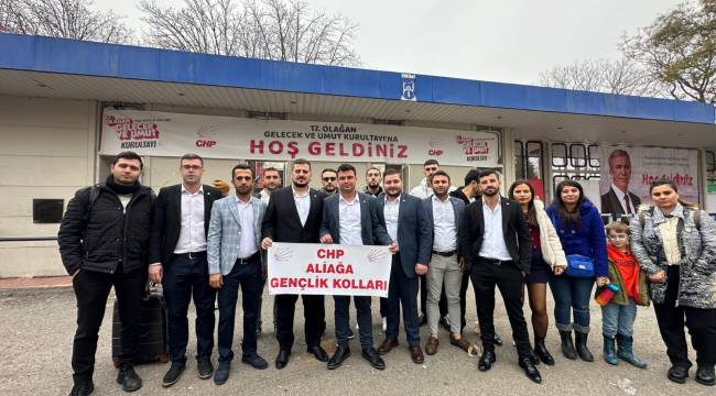 ALİAĞA CHP GENÇLİĞİNDEN ANKARA ÇIKARMASI