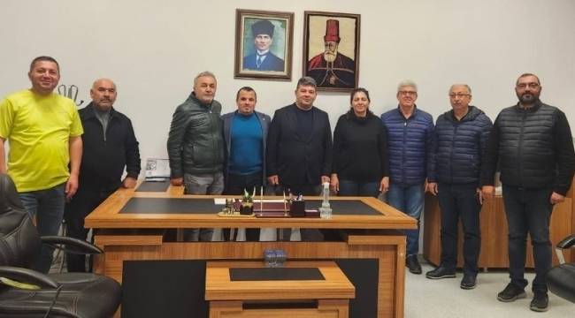 CHP İLÇE YÖNETİMİNDEN DERNEKLERE ZİYARET 