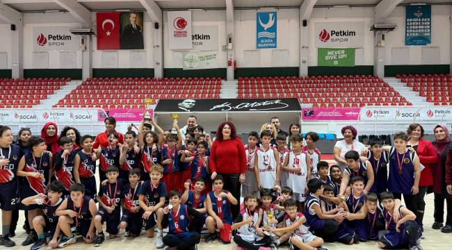 KÜÇÜK BASKETÇİLERİN TURNUVASI SONA ERDİ