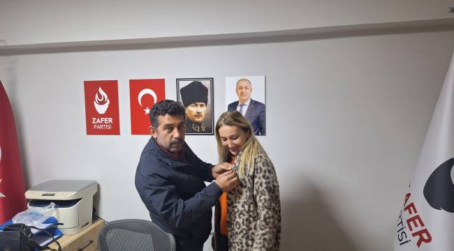 UMF BAŞKANI ALİAĞA ZAFER PARTİSİ'NE KATILDI