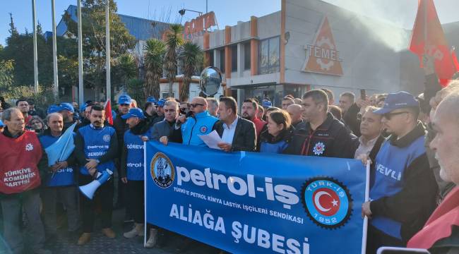 PETROL-İŞ : "TEMEL CONTA GREVİMİZ 25. GÜNÜNDE: HAKLIYIZ, KARARLIYIZ, HAKKIMIZI ALACAĞIZ!"